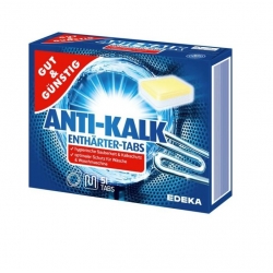 Gut&Gunstig Anti Kalk - tabletki odkamieniające 51 szt.